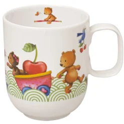 Aktion 🛒 Villeroy & Boch Villeroy & Boch Happy As A Bear Kinderbecher Mit 1 Henkel Groß 11,5x8x9,5 Cm 😍