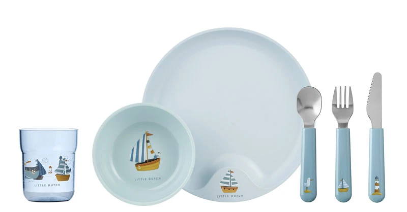 Großhandel 👍 Mepal Set Kindergeschirr Mio 6-tlg. Sailors Bay ⭐ 1 Großhandel 👍 Mepal Set Kindergeschirr Mio 6-tlg. Sailors Bay ⭐