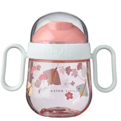 Coupon 🎉 Mepal Antitropf-Trinklernbecher Mio 200 Ml Flowers & Butterflies ✔️