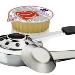 Großhandel 🔥 Kela Pastenbrenner-Set Lang Vulcano Edelstahl Silber Glänzend 2-tlg. 🔥