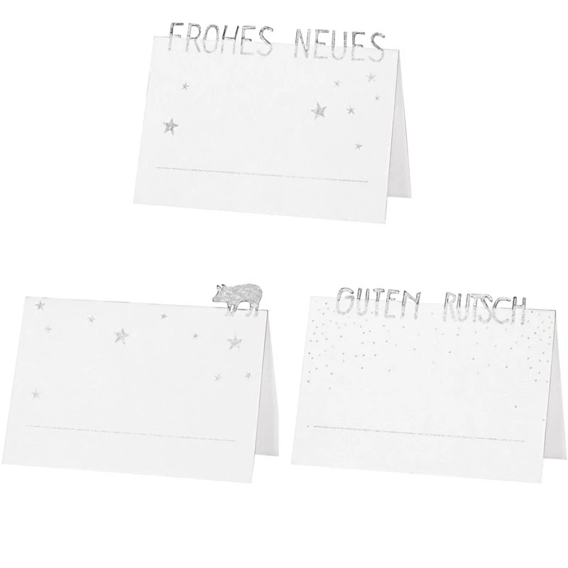 Bester Verkauf ✨ Räder Silvester Platzkarten Set 2 Schwein,Guten Rutsch,Frohes.. 💯 1 Bester Verkauf ✨ Räder Silvester Platzkarten Set 2 Schwein,Guten Rutsch,Frohes.. 💯
