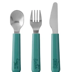 Bestes Angebot 🛒 Mepal Kinder-Besteckset Mio 3-tlg. Deep Turquoise 😀