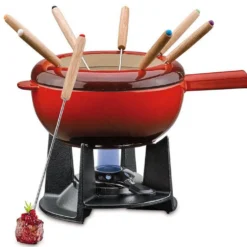 Auslauf ⌛ Spring Fondue Set Saas Fee 🔔