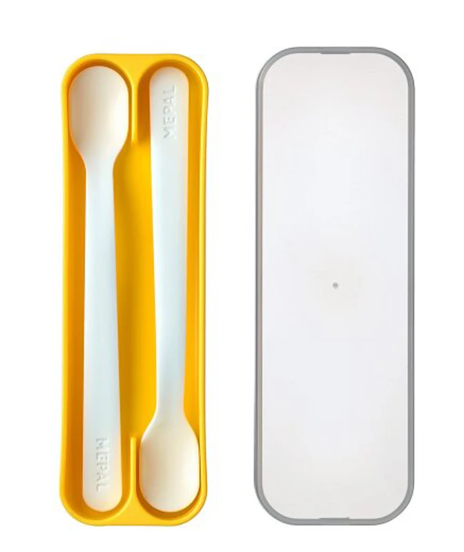 Großhandel 🎉 Mepal Set Fütterlöffel Mio 2 Stk. Yellow 💯 1 Großhandel 🎉 Mepal Set Fütterlöffel Mio 2 Stk. Yellow 💯