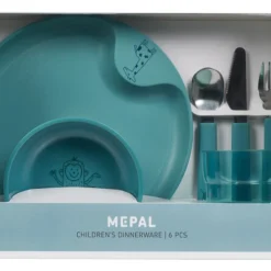 Billig ✔️ Mepal Set Kindergeschirr Mio 6-tlg. Deep Turquoise ❤️