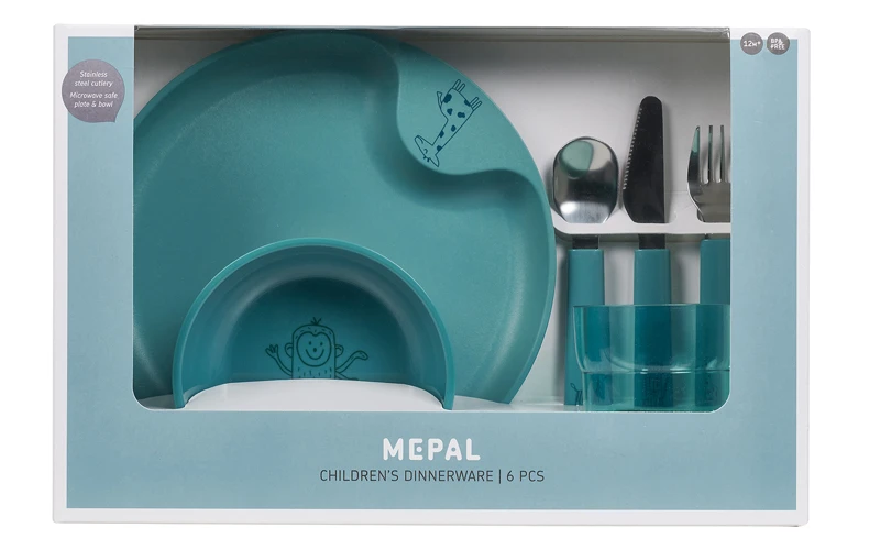 Billig ✔️ Mepal Set Kindergeschirr Mio 6-tlg. Deep Turquoise ❤️ 1 Billig ✔️ Mepal Set Kindergeschirr Mio 6-tlg. Deep Turquoise ❤️
