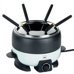Bestes Angebot ✨ Kela Elektrofondue Simplon Stahl Weiß 6Personen 26x26x17cm Ø 20cm 1,7 L ⌛