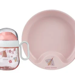 Blitzangebot ⭐ Mepal Set Babygeschirr Mio 3-tlg. Flowers & Butterflies 😍