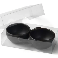 Brandneu ❤️ Stöckli Kirschcaquelon Tradition Schwarz, 2 Stk. ✔️