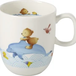 Blitzangebot 🎉 Villeroy & Boch Villeroy & Boch Happy As A Bear Kinderbecher Mit Henkel Groß 😍