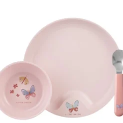 Angebote 🔔 Mepal Set Kindergeschirr Mio 6-tlg. Flowers & Butterflies 😀