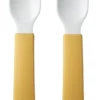 Auslauf 😍 Mepal Set Lernlöffel Mio 2 Stk. Yellow ✔️