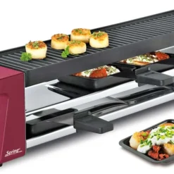 Bestpreis 😍 Spring Raclette 4 Compact Raclette Rot Eu ⭐