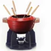 Aktion 🔔 Le Creuset Fondue-Set Kirschrot ⭐