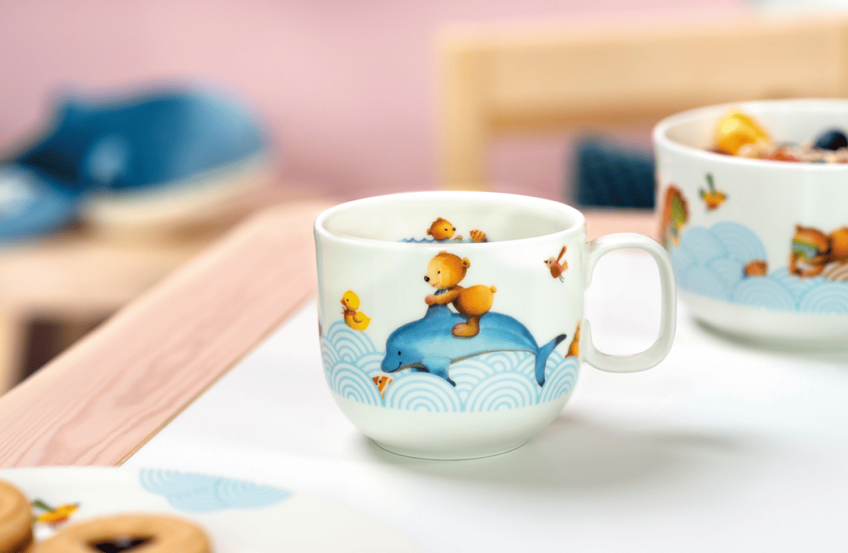 Kids Verkaufsladen -Kids Verkaufsladen 1486644889 Villeroy Boch Happy as a Bear Kinderbecher mit 1 Henkel klein 1